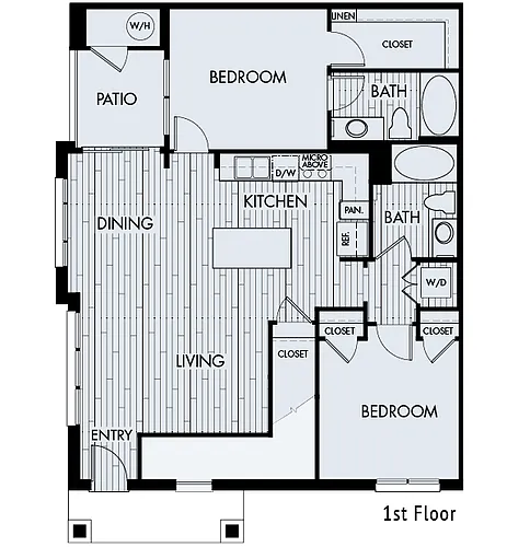 Floor plan Zenith Plan 2A