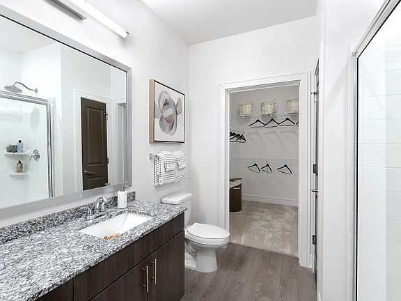 Bathroom with Walk-In Closet