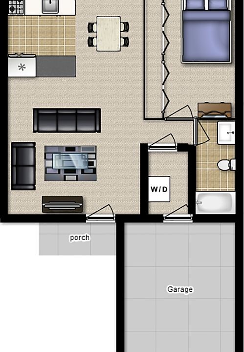 2nd image of 2712 2712/2714 Plaza Ln