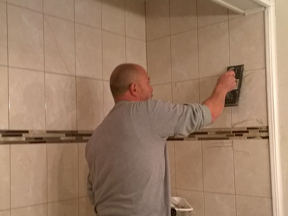 large newly renovated bathroom