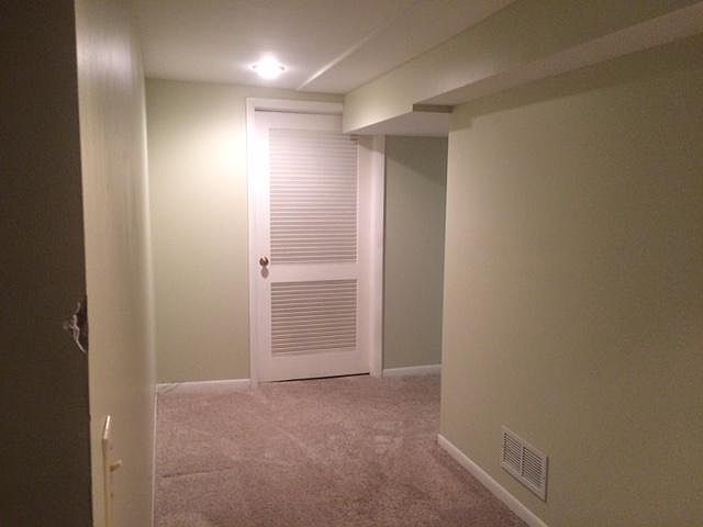 Hallway and Laundry room door