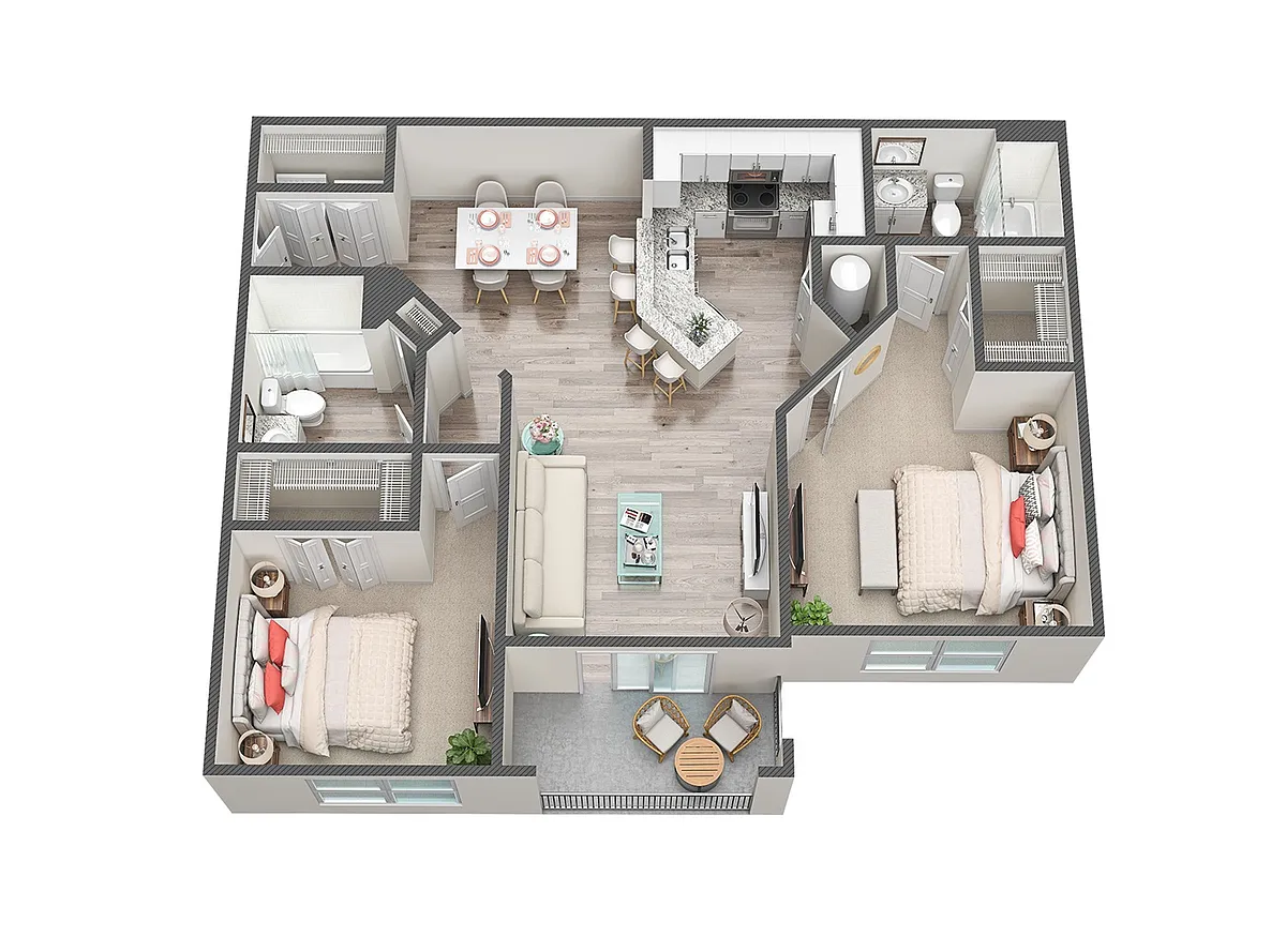Floor plan B1