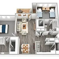 Floor plan B1