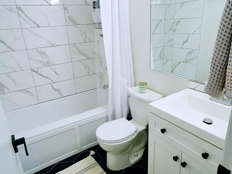 Updated primary bathroom