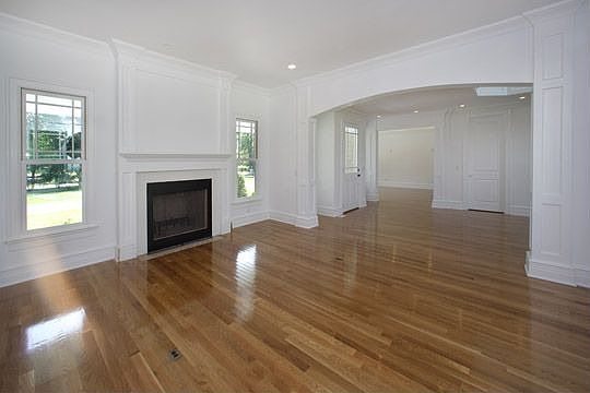 Living Room with marble FP