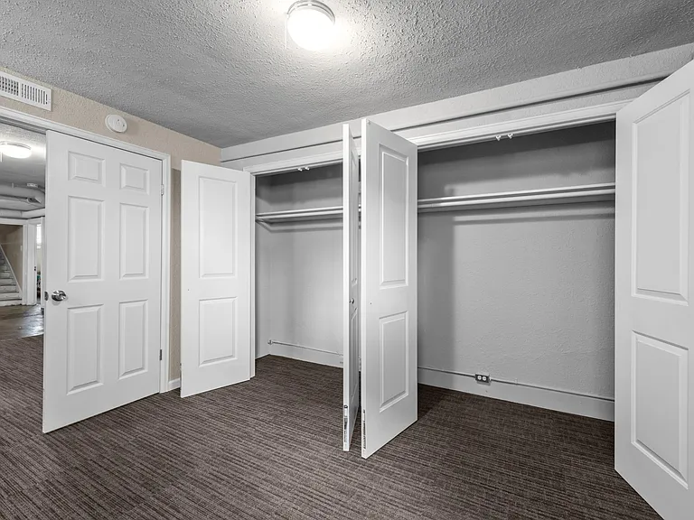 Double closets in the 4th bedroom.