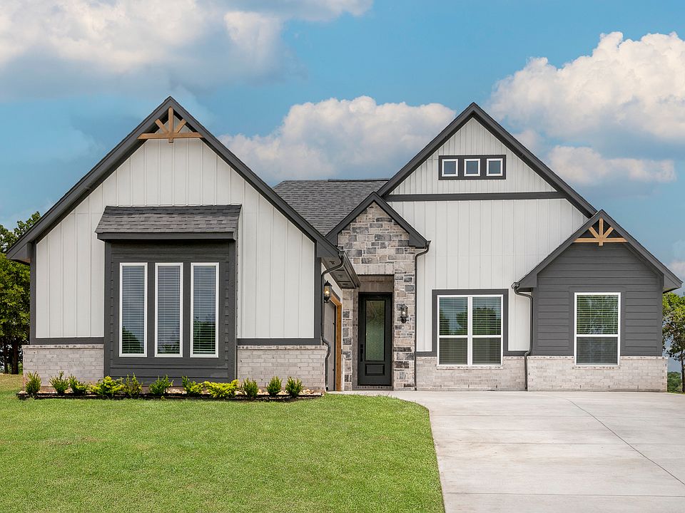 The Palmer is a beautiful two-story home.
