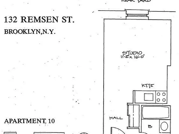 132 Remsen St APT 10, Brooklyn, NY 11201