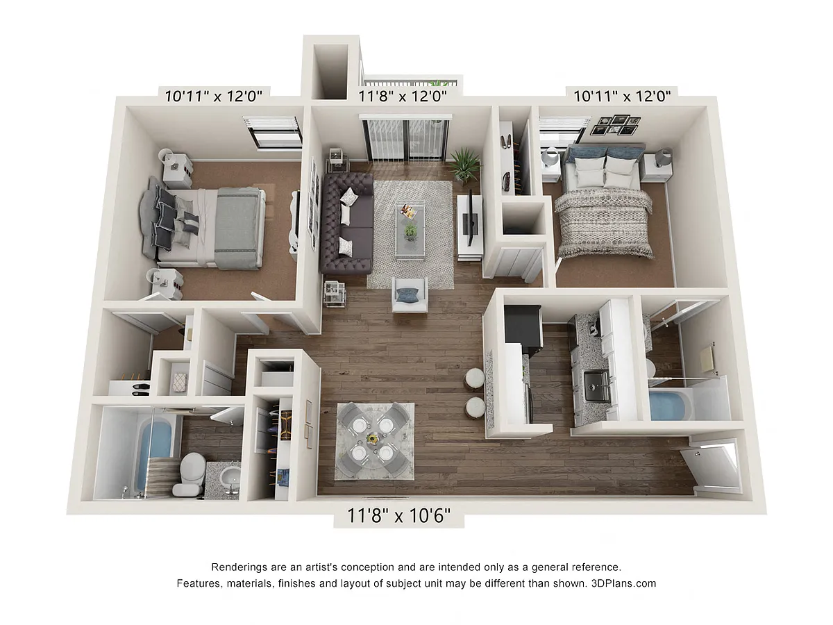 Floor plan Hickory