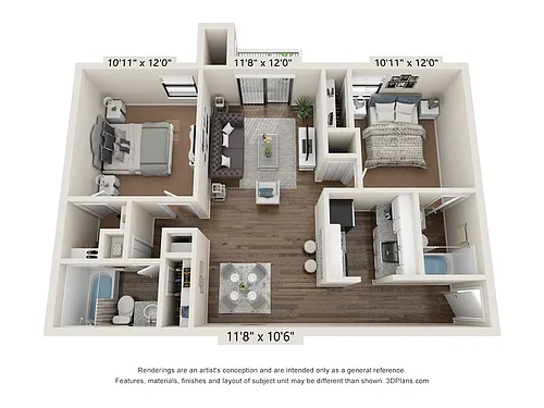 Floor plan Hickory