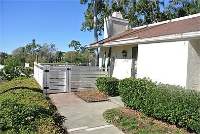 Front Door and access to private yard