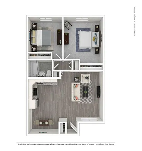 Floor plan Cannes at the Villas 55+
