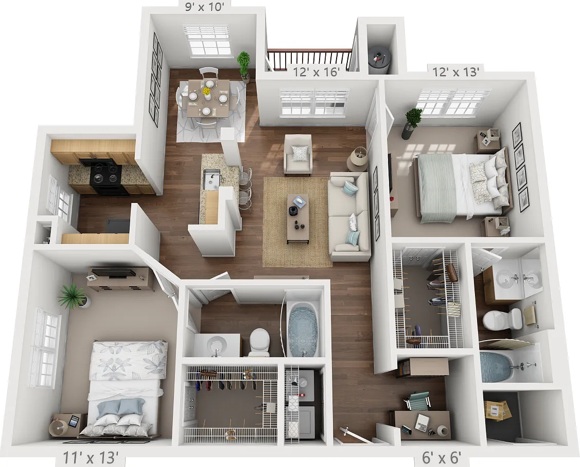 Floor plan B2