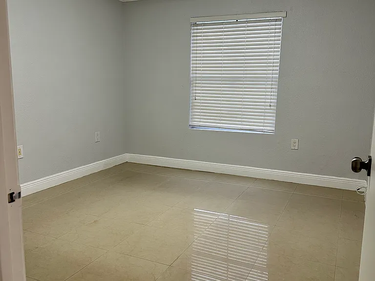 bedroom has color changing ceiling fan light