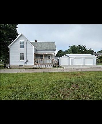 View of ally side of house