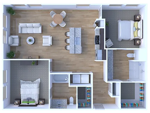 Floor plan B2