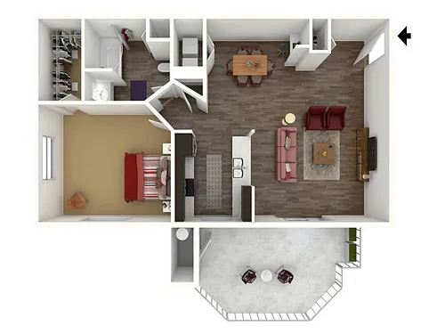 Floor plan Riesling
