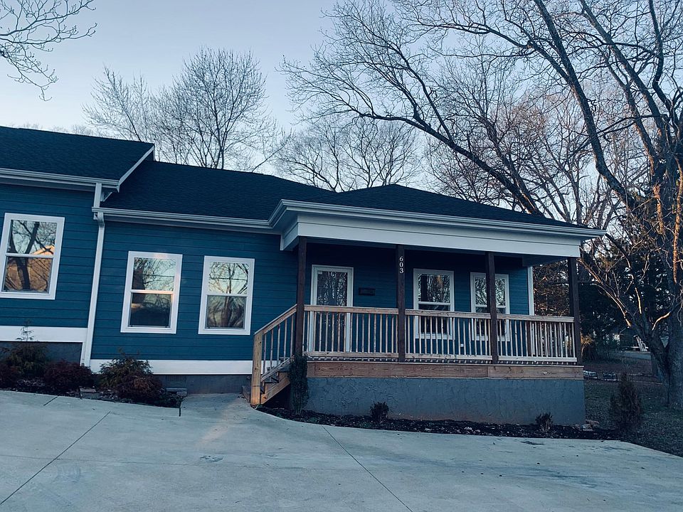 Front of the duplex. Parking for two cars