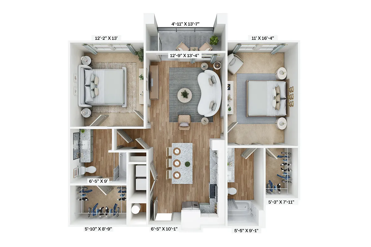 Floor plan B1