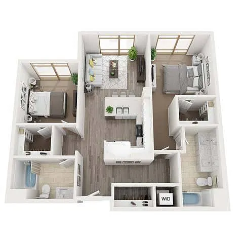 Floor plan B6