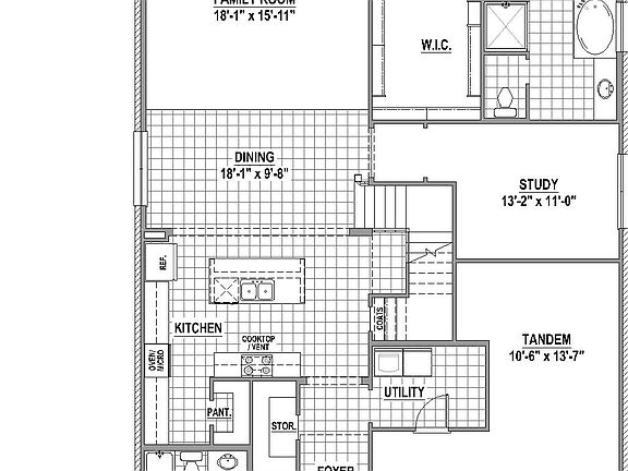 Plan 1566 1st Floor