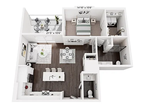 Floor plan A74