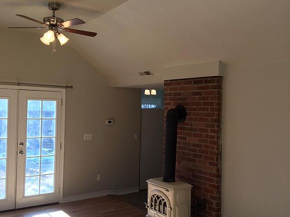Living Room w/ Wood Stove