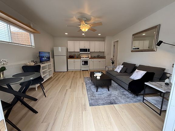 Livingroom and kitchen area.