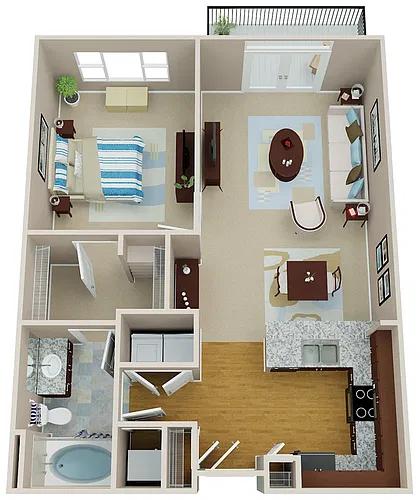 Floor plan Candler RA