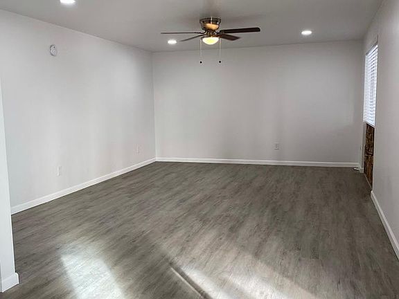 View of main living area from front door