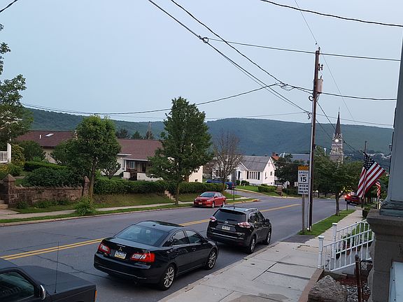 View from front porch