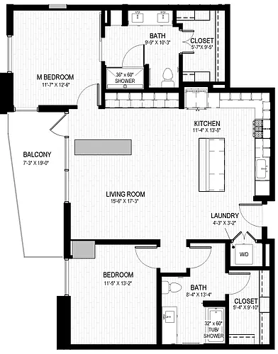 Floor plan B2
