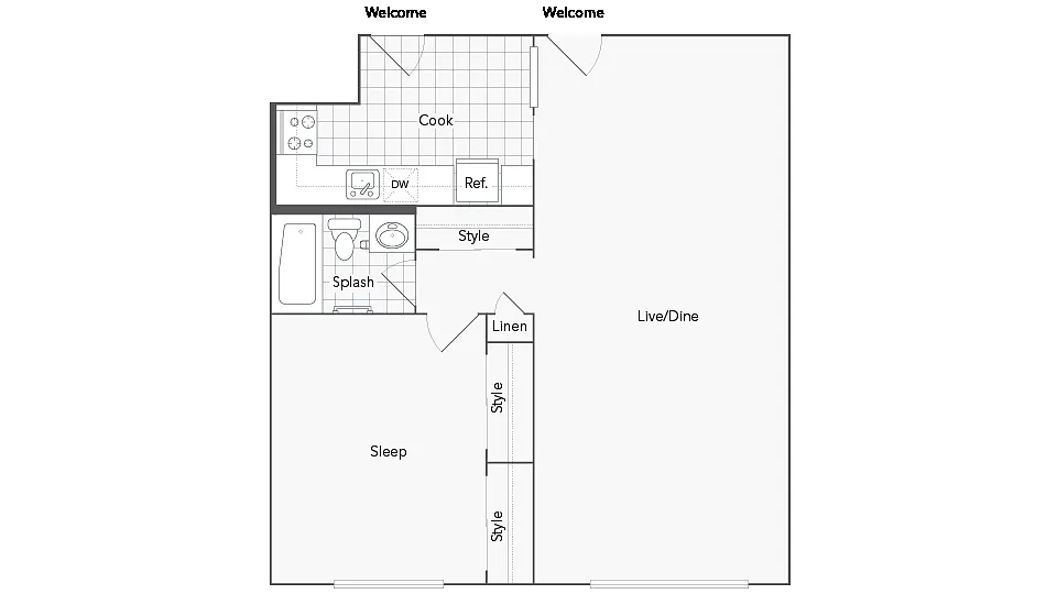 Floor plan Anderson