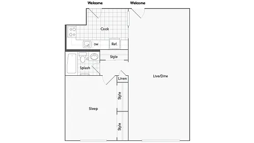 Floor plan Anderson
