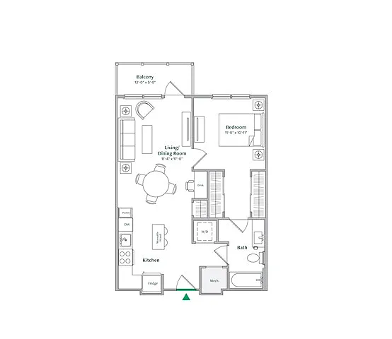 Floor plan A19