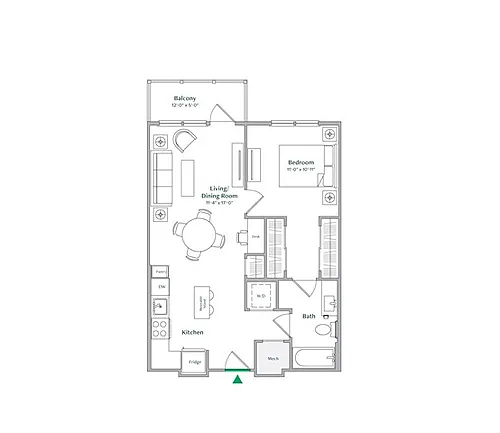 Floor plan A19