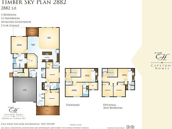Timber Sky Floorplan 2882