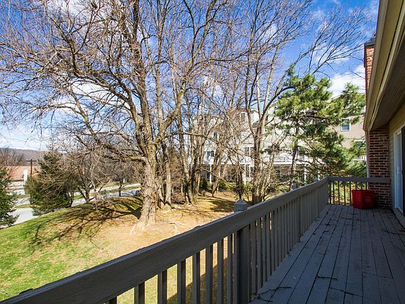 View of the main living area deck/master bedroom!