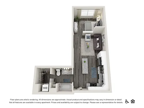 Floor plan 0x1 - 524 sqft - S1