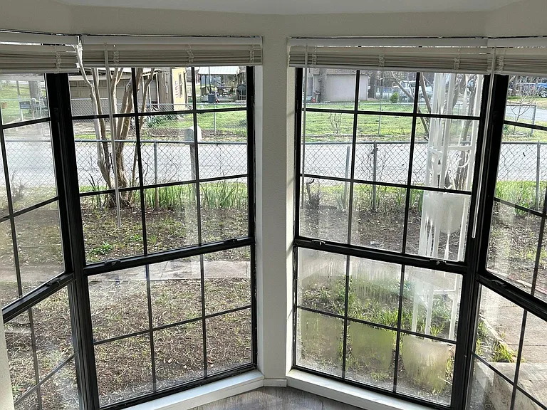 Front windows