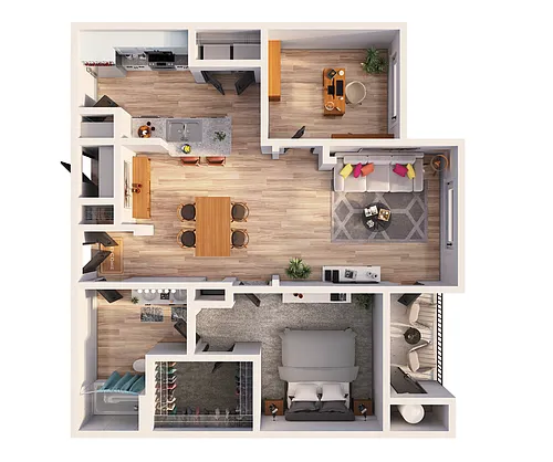 Floor plan B3 - Montreal