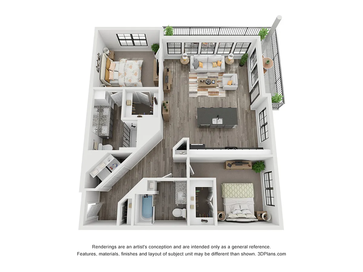 Floor plan B2