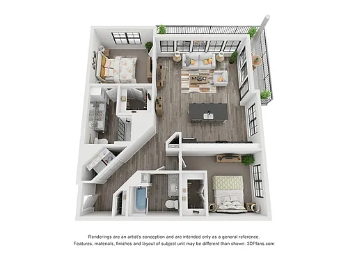 Floor plan B2