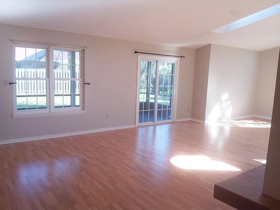 Large, open & sunny with lovely views to outside!