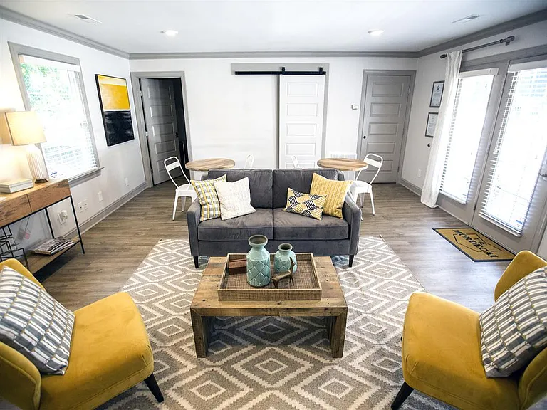 Sit and stay awhile in our comfortable resident clubroom.