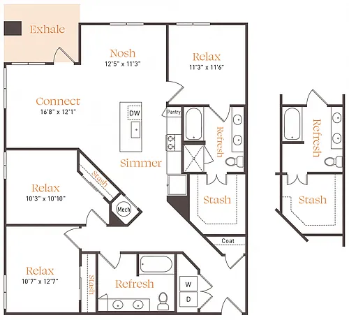 Floor plan C2