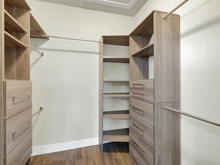 Master closet