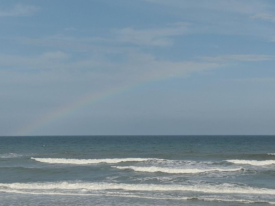 Rainbow from the pool deck