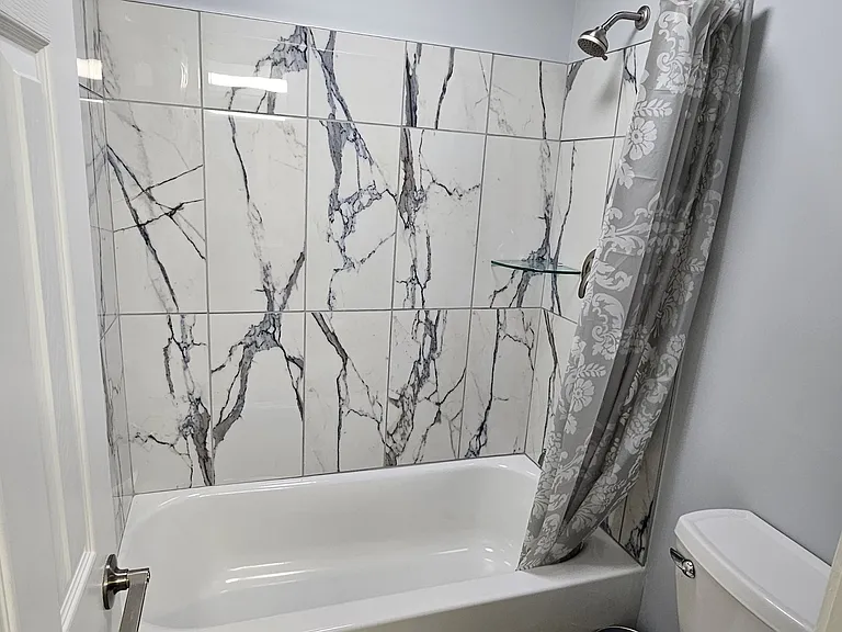 Hall Bathroom - shower