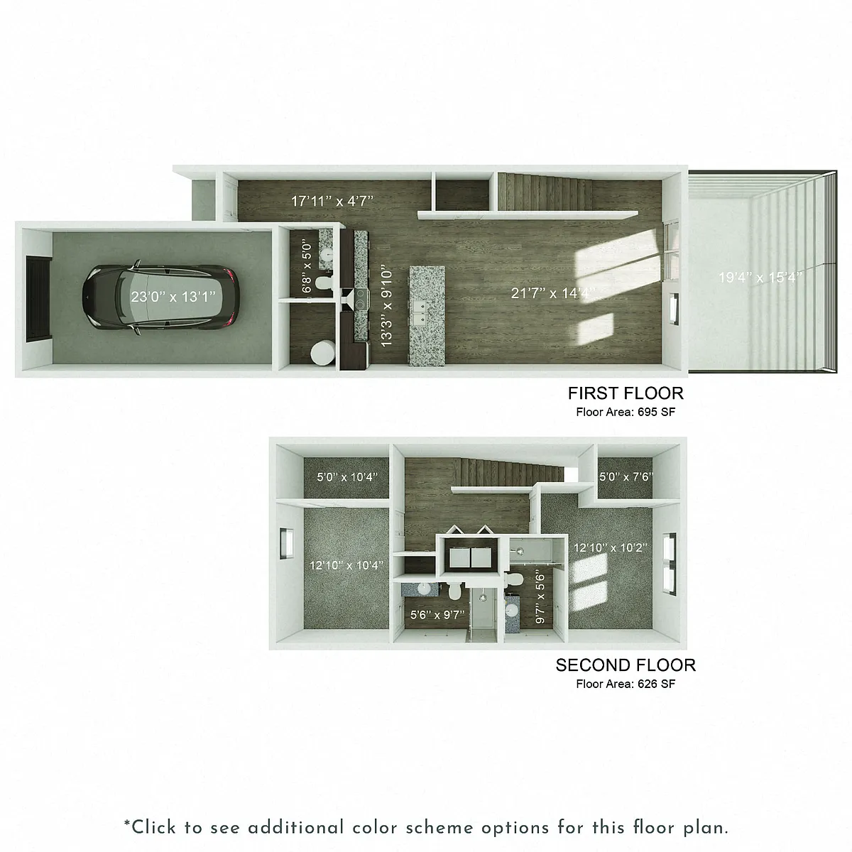 Floor plan Mulholland